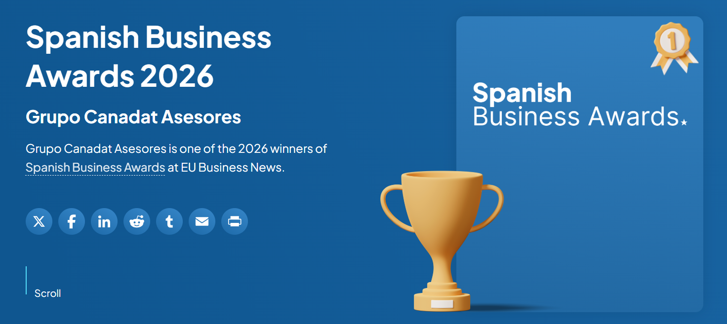 Spanish Business Awards 2026 - Mejor Consultoría en Protección de Datos